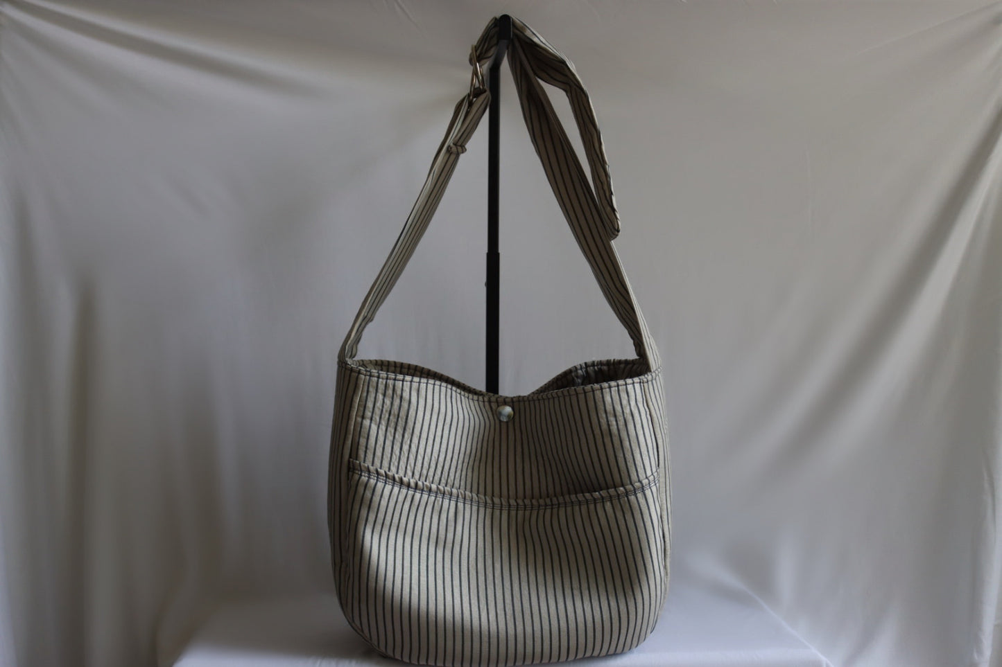 Ring Bag - Navy Stripe