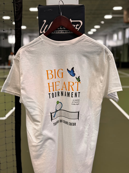 Big Heart Pickleball Tournament 2025 Event T-Shirt